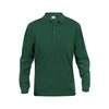 Branded Promotional CLIQUE CLASSIC LINCOLN LONG SLEEVE POLO SHIRT Polo Shirt From Concept Incentives.