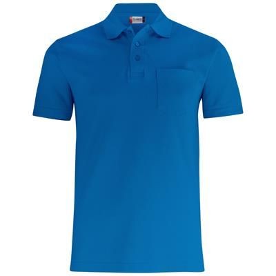 Branded Promotional BASIC POLO POCKET SHIRT Polo Shirt From Concept Incentives.