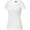 Branded Promotional CLIQUE ARDEN LADIES V NECK STRETCH TOP in Single Jersey Ladies Top From Concept Incentives.