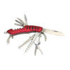 Branded Promotional 11 PIECE MULTI TOOL in Red & Silver Multi Tool From Concept Incentives.