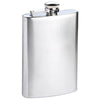 Branded Promotional HIP FLASK in Stainless Steel Metal Hip Flask From Concept Incentives.