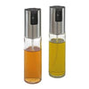 Branded Promotional OIL & VINEGAR SHAKER SET in Silver & Clear Transparent Oil Kitchen Bottle From Concept Incentives.