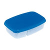 Branded Promotional TASTY LUNCH BOX in Blue Lunch Box From Concept Incentives.