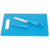 Branded Promotional SUNNY KITCHEN CHOPPING BOARD & KNIFE SET in Blue Chopping Board From Concept Incentives.