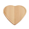 Branded Promotional CUTTING BOARD WOOD HEART Chopping Board From Concept Incentives.