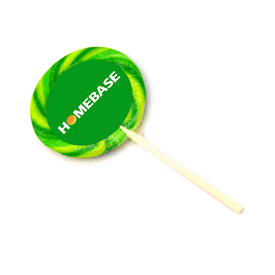 Branded Promotional SWIRL LOLLIPOP Lollipop From Concept Incentives.