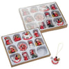 Branded Promotional 12-PIECES CHRISTMAS TREE DECORATION Christmas Decoration From Concept Incentives.