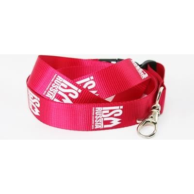 Branded Promotional 10MM PRINTED NYLON LANYARD Lanyard From Concept Incentives.