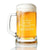 Branded Promotional PERSONALISED GLASS TANKARD Beer Glass From Concept Incentives.