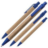 Branded Promotional BRISTOL BALL PEN in Blue Pen From Concept Incentives.