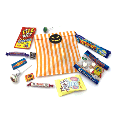 Branded Promotional HALLOWEEN SWEETS PARTY BAG Sweets From Concept Incentives.