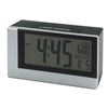 Branded Promotional SMOULDER DIGITAL TABLE CLOCK in Silver Clock From Concept Incentives.