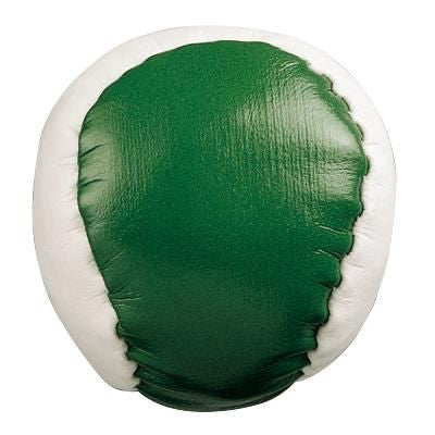 Branded Promotional STRESS JUGGLING BALL in Green & White Juggling Ball Set From Concept Incentives.