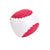 Branded Promotional JUGGLE PVC JUGGLING BALL in White & Magenta Juggling Ball Set From Concept Incentives.