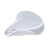 Branded Promotional DRY SEAT BICYCLE SEAT COVER in White Bicycle Seat Cover From Concept Incentives.
