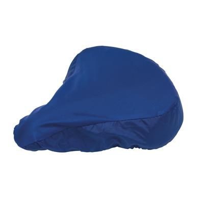 Branded Promotional DRY SEAT BICYCLE SEAT COVER in Blue Bicycle Seat Cover From Concept Incentives.
