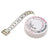 Branded Promotional BMI TAPE MEASURE in White Body Fat Tape Measure From Concept Incentives.