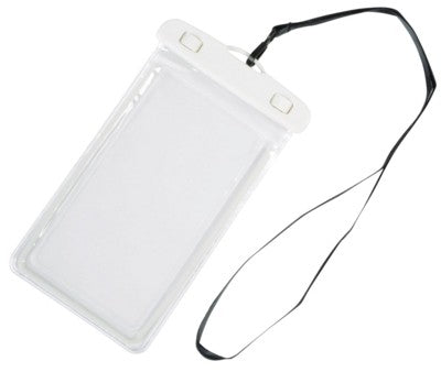 Branded Promotional DIVER MOBILE PHONE COVER in White & Clear Transparent Mobile Phone Case From Concept Incentives.