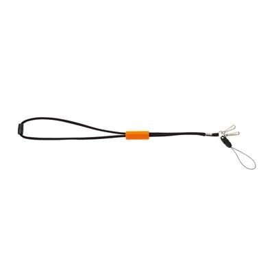 Branded Promotional TRI KEY LANYARD in Orange Lanyard From Concept Incentives.