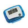 Branded Promotional EASY RUN PEDOMETER in Blue Pedometer From Concept Incentives.