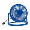 Branded Promotional NORTH WIND USB FAN in Blue Fan From Concept Incentives.