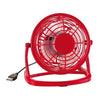 Branded Promotional NORTH WIND USB FAN in Red Fan From Concept Incentives.