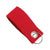 Branded Promotional FELT KEYRING in Red Keyring From Concept Incentives.