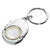 Branded Promotional KEYRING - COIN HOLDER FOR 1 EURO Keyring From Concept Incentives.