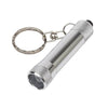 Branded Promotional FLARE LED KEYRING TORCH LIGHT in Silver Torch From Concept Incentives.