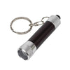 Branded Promotional FLARE LED KEYRING TORCH LIGHT in Black Torch From Concept Incentives.