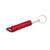 Branded Promotional TASK LED KEYRING TORCH LIGHT & BOTTLE OPENER in Red Bottle Opener From Concept Incentives.