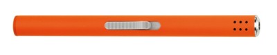 Branded Promotional VESUV RUBBER-COATED BBQ LIGHTER in Orange Lighter From Concept Incentives.