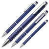 Branded Promotional LUEBO BALL PEN with Touch-Pen in Blue Pen From Concept Incentives.