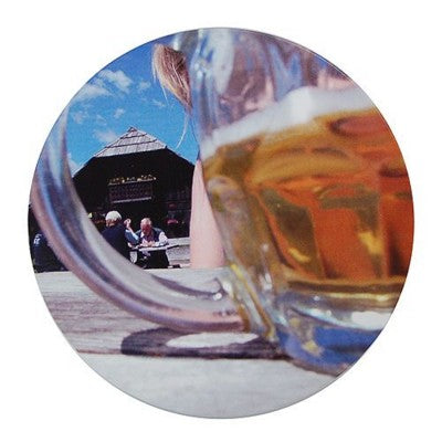 Branded Promotional IMOULD ROUND GLASS CUP & MUG LID Mug Cover Lid From Concept Incentives.