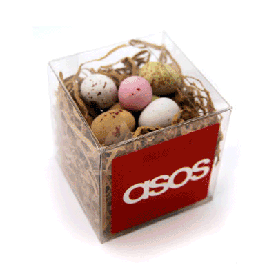 Branded Promotional EASTER EGG NEST BOX Chocolate From Concept Incentives.