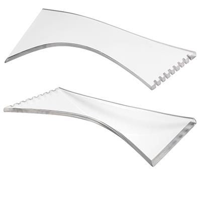 Branded Promotional ICE-SCRAPER with Elegant Curve Ice Scraper From Concept Incentives.