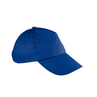 Branded Promotional NEW YORK 5 PANEL BASEBALL CAP in Navy Baseball Cap From Concept Incentives.