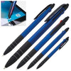 Branded Promotional BOGOTA 4IN1 BALL PEN in Blue Pen From Concept Incentives.