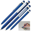 Branded Promotional NOTTINGHAM BALL PEN with Touch-Pen in Blue Pen From Concept Incentives.