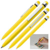 Branded Promotional NOTTINGHAM BALL PEN with Touch-Pen in Yellow Pen From Concept Incentives.