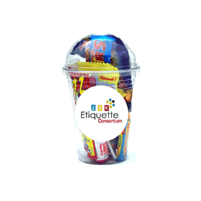 Branded Promotional SWEETS CUP Sweets From Concept Incentives.
