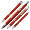 Branded Promotional BALTIMORE BALL PEN in Red Pen From Concept Incentives.