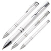 Branded Promotional BALTIMORE BALL PEN in White Pen From Concept Incentives.