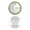 Branded Promotional GOLF HANDICAP CALCULATOR DATA ROUND DISC in White Data Disc From Concept Incentives.