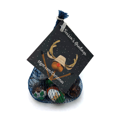 Branded Promotional CHRISTMAS NET OF CHOCOLATES Chocolate From Concept Incentives.
