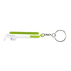 Branded Promotional DOUBLE OP BOTTLE OPENER in White & Green Bottle Opener From Concept Incentives.