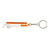 Branded Promotional DOUBLE OP BOTTLE OPENER in White & Orange Bottle Opener From Concept Incentives.