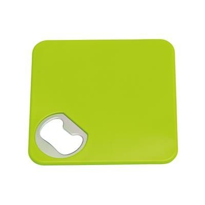 Branded Promotional TOGETHER COASTER in Apple Green Coaster From Concept Incentives.