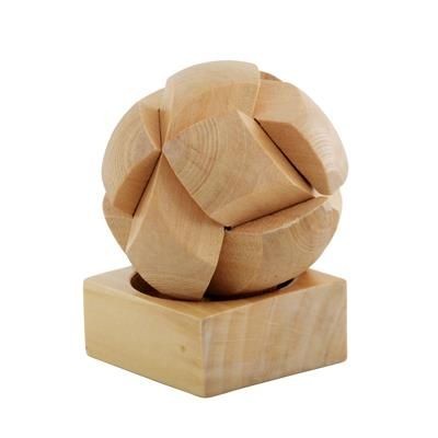 Branded Promotional PUZZLE BALL ROUND DEXTERITY Puzzle From Concept Incentives.