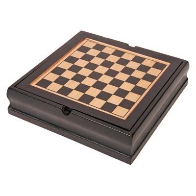 Branded Promotional GAMES COMPENDIUM in Wood Box Games Compendium From Concept Incentives.